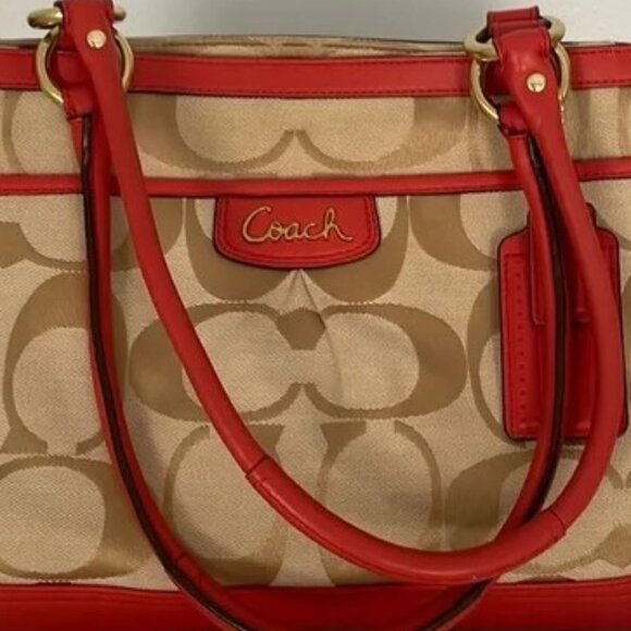 Coach - Signature Carryall Handbag - Picture 15 of 16